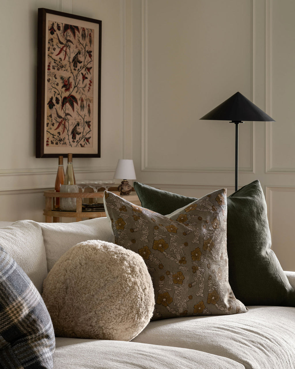 McGee & Co - Sherpa Tan Ball Pillow