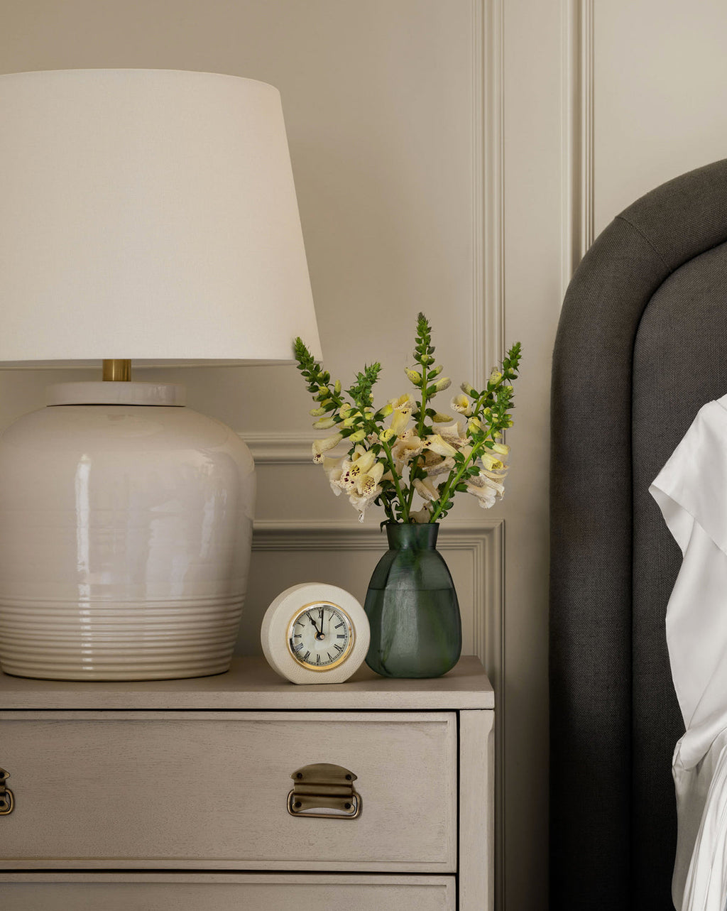 McGee & Co - Shagreen Table Clock