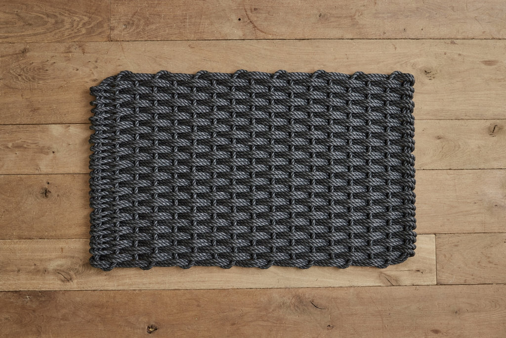 Nicky Kehoe - Woven Doormat Large in Charcoal