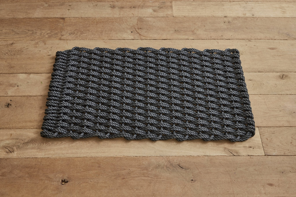 Nicky Kehoe - Woven Doormat Large in Charcoal