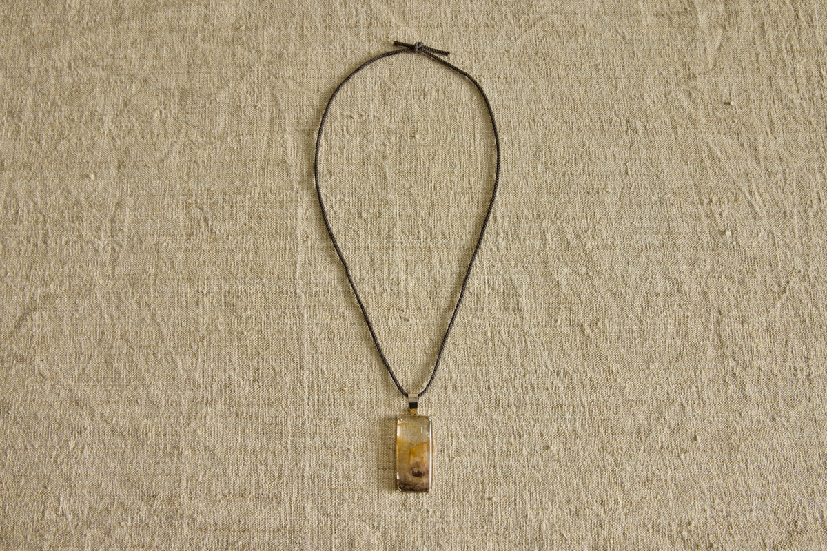 Nicky Kehoe - Hematoid Quartz Pendant I Necklace