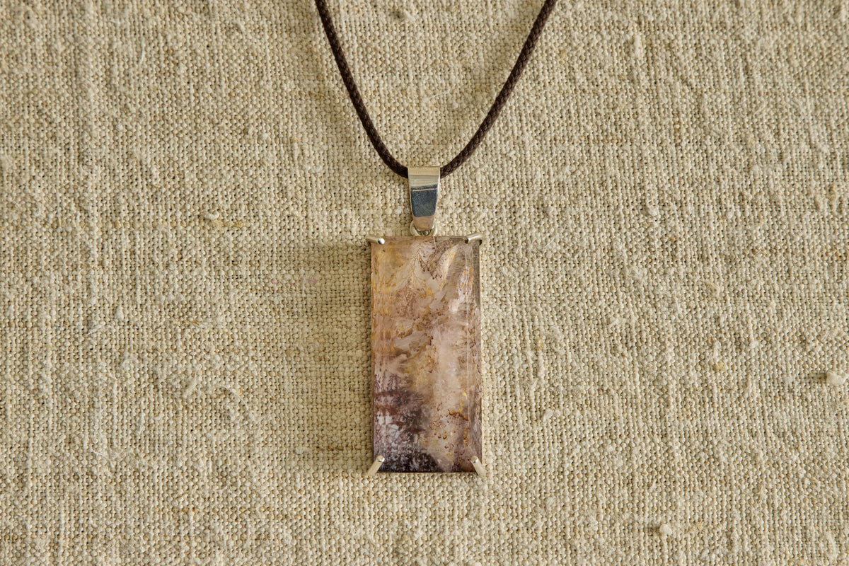 Nicky Kehoe - Hematoid Quartz Pendant II Necklace