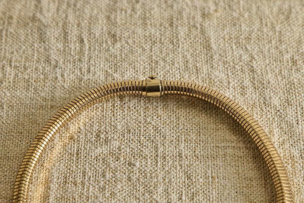 Nicky Kehoe - 1940's Tubogas Choker Necklace