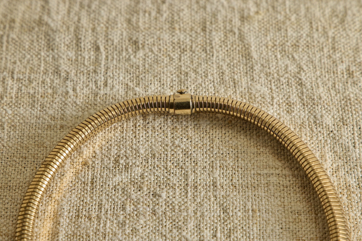 Nicky Kehoe - 1940's Tubogas Choker Necklace