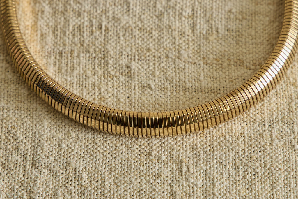 Nicky Kehoe - 1940's Tubogas Choker Necklace