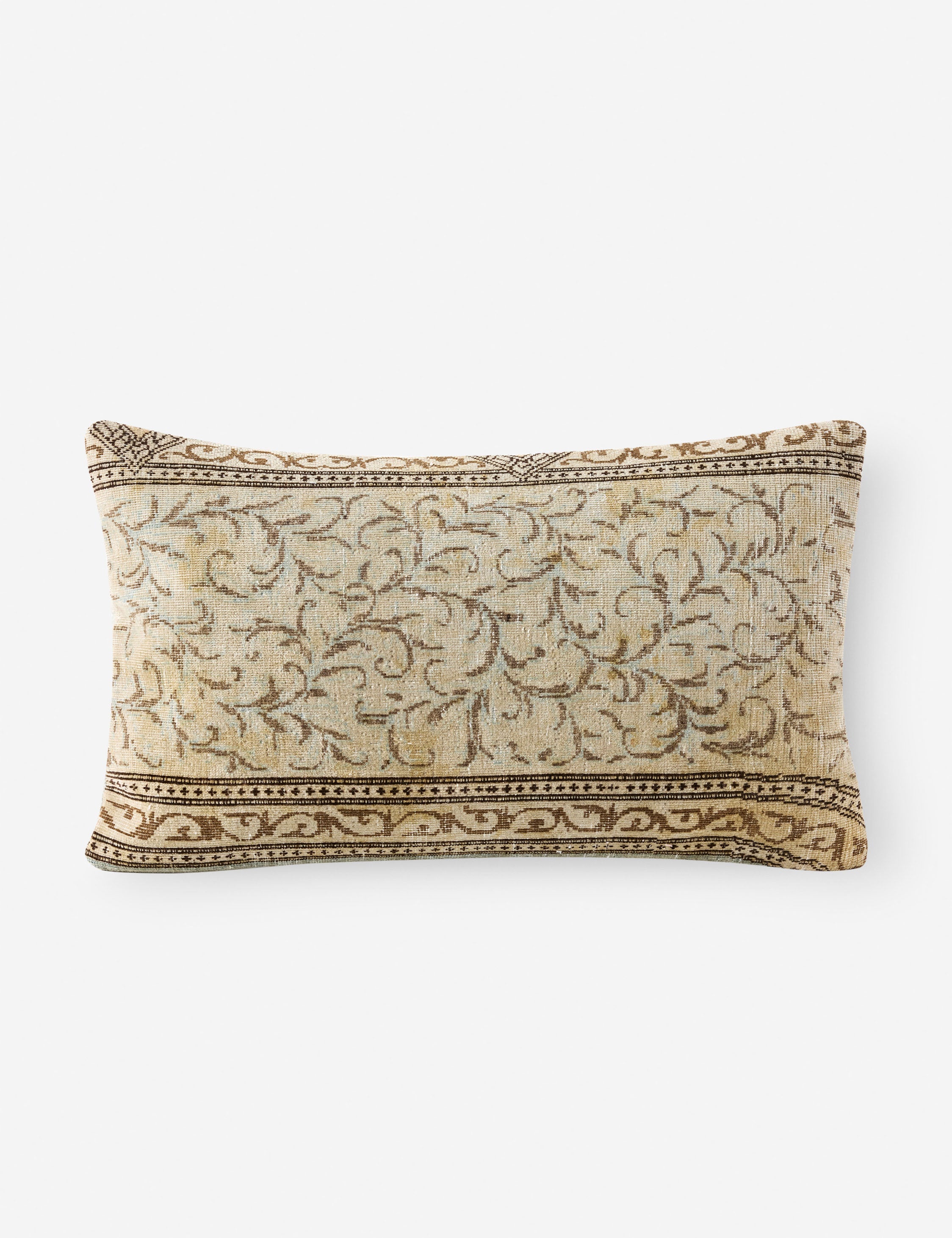 Lulu and Georgia - Vintage Lumbar Pillow No. 316, 16" x 26"