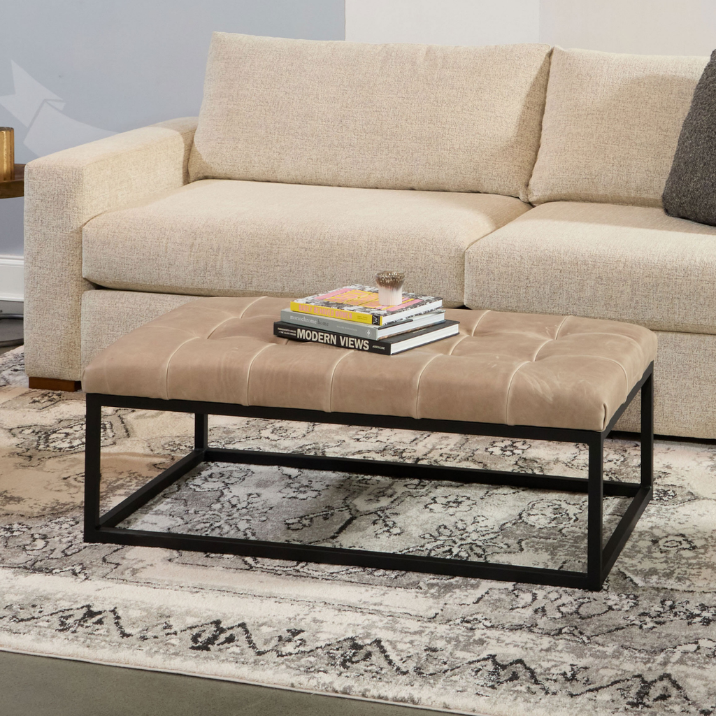 Urban Natural - Box Rectangle Ottoman