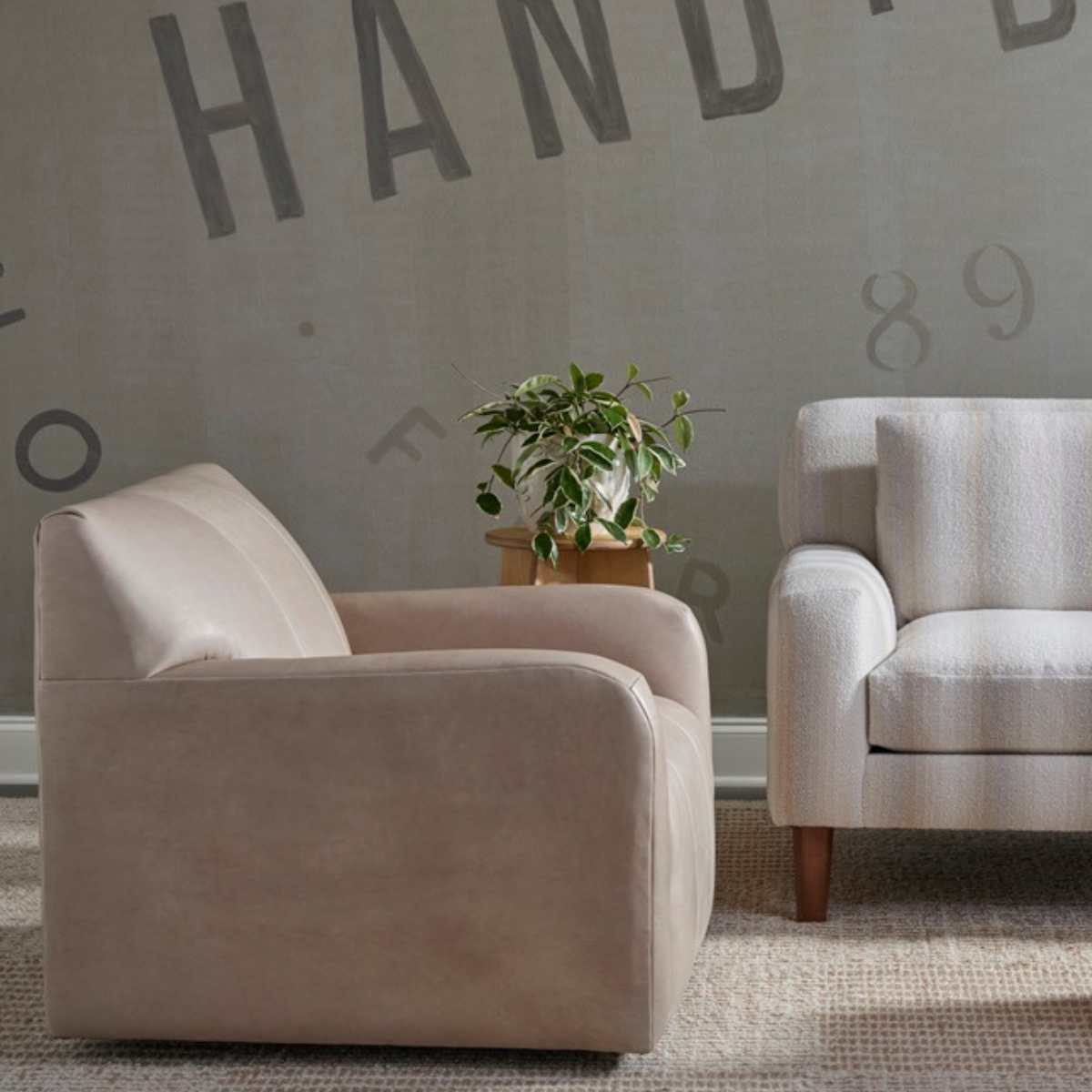 Urban Natural - Carter Swivel Chair