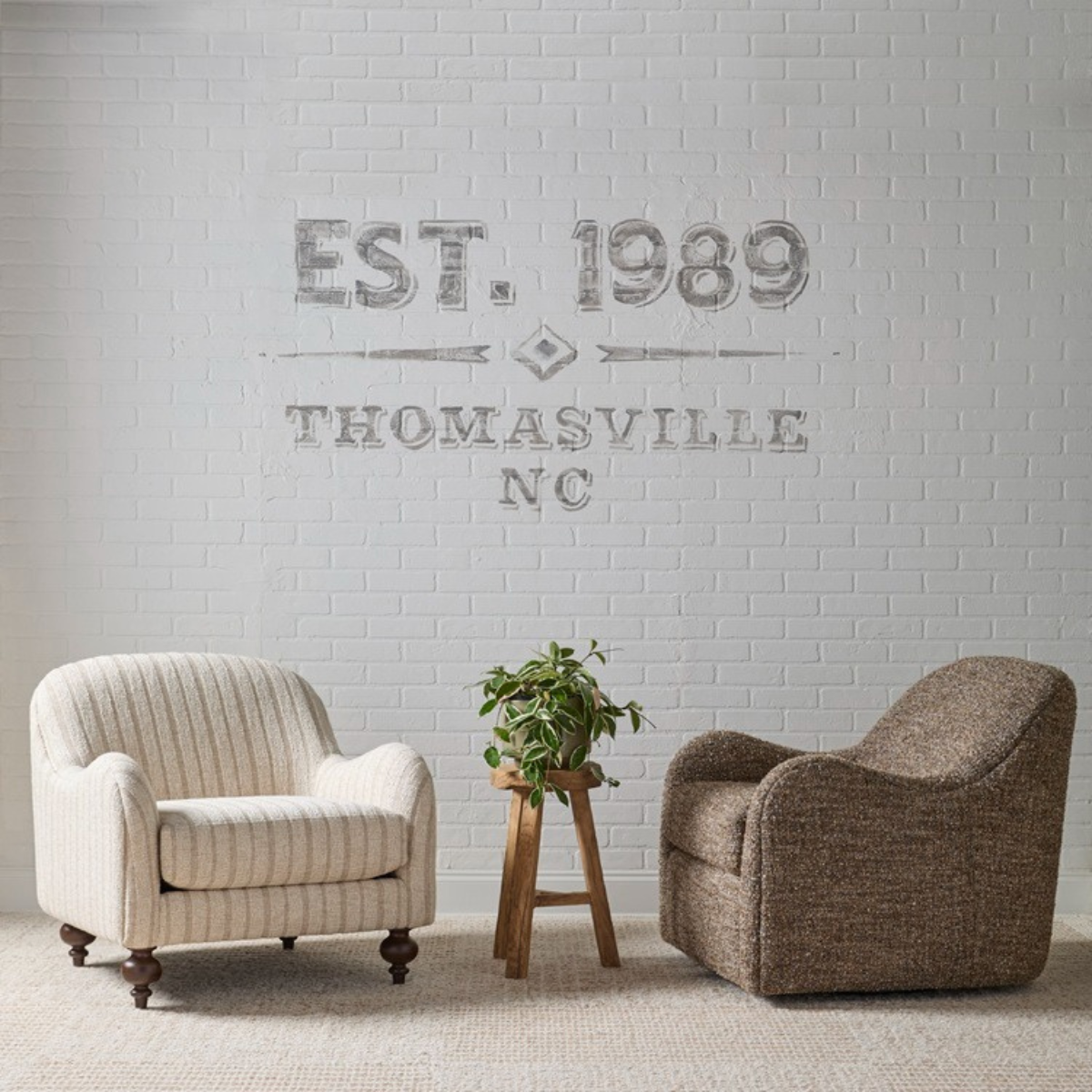 Urban Natural - Evie Swivel Chair