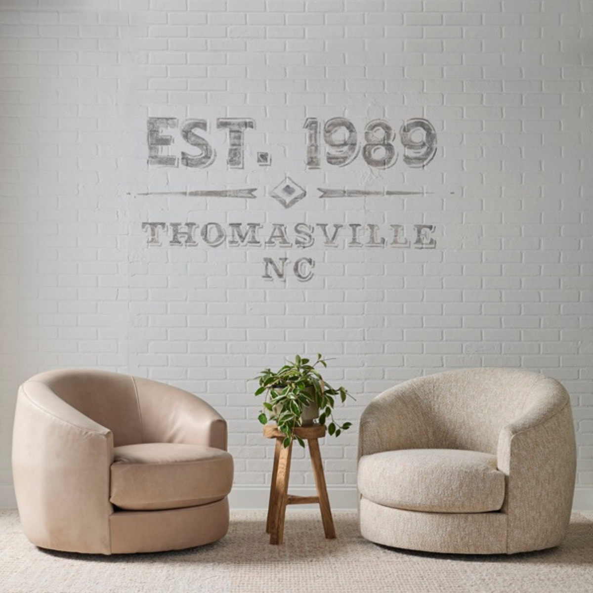 Urban Natural - Paige Swivel Chair