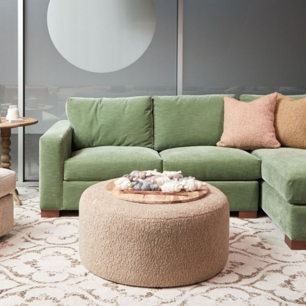 Urban Natural - Poppy Ottoman