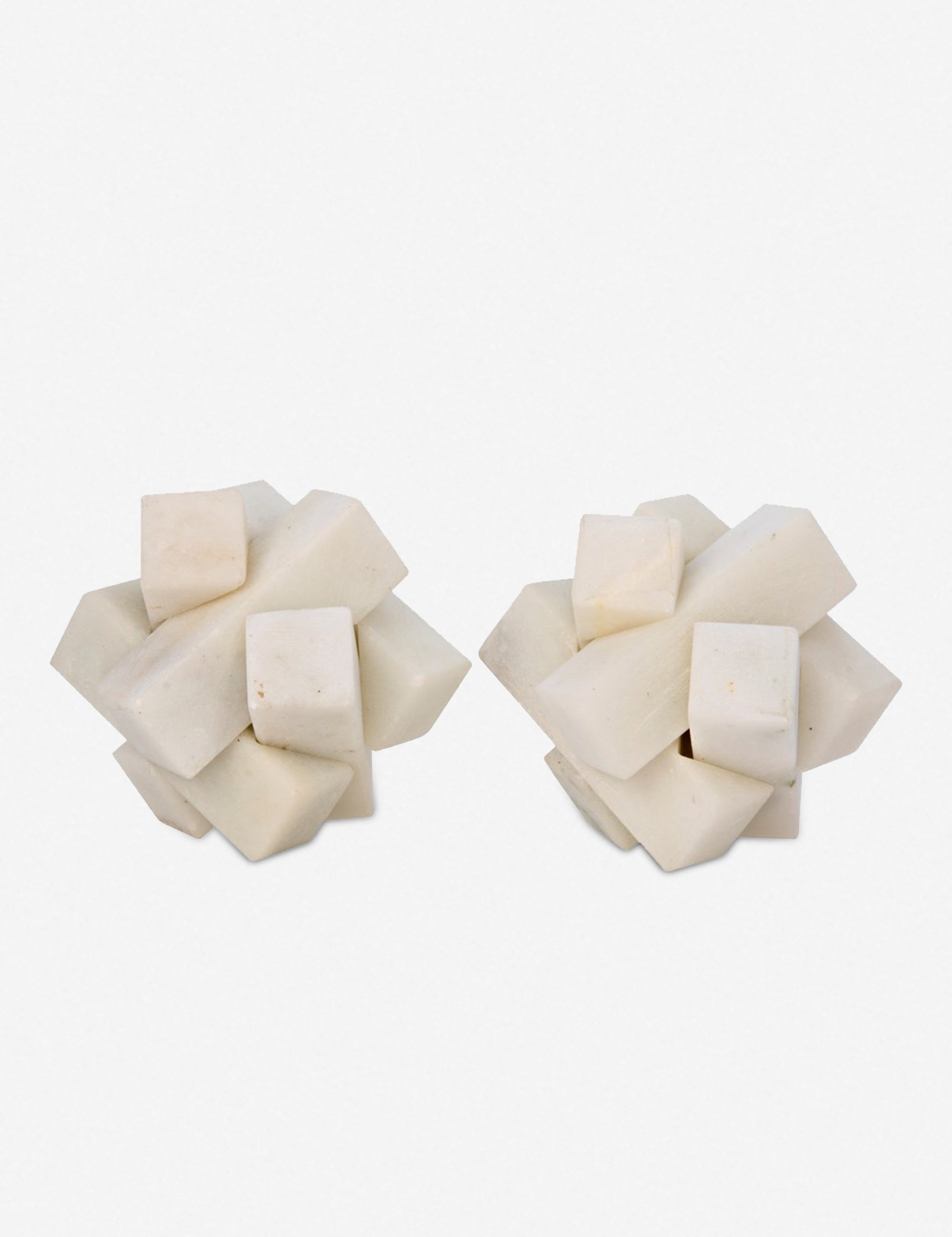Lulu and Georgia - Ursula Cube Sculpture (Set of 2)