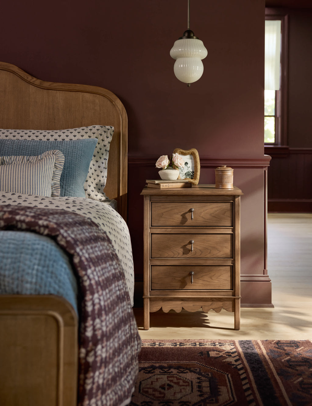 Lulu and Georgia - Open Box: Longton Nightstand, Umber by Ginny Macdonald