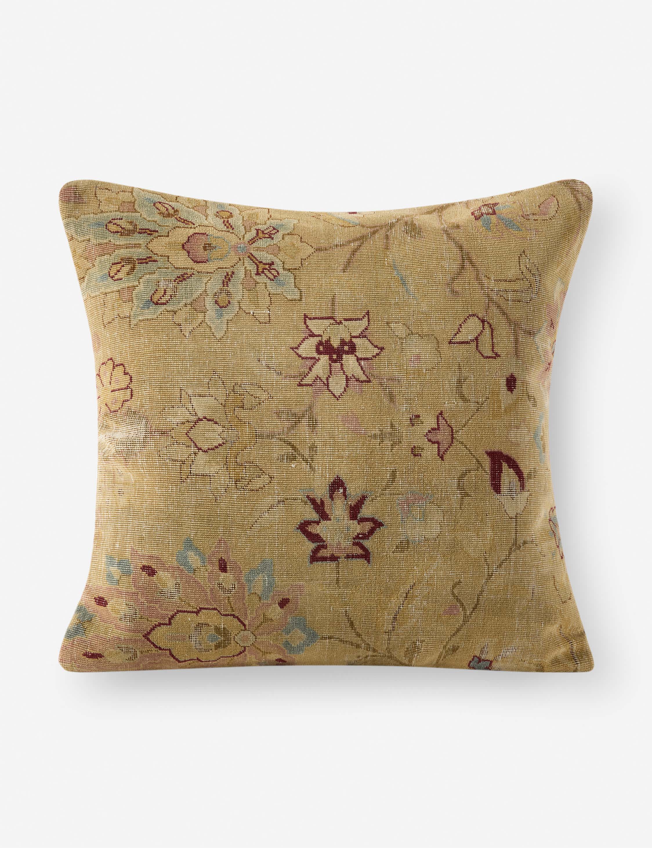 Lulu and Georgia - Vintage Pillow No. 143, 22" x 22"