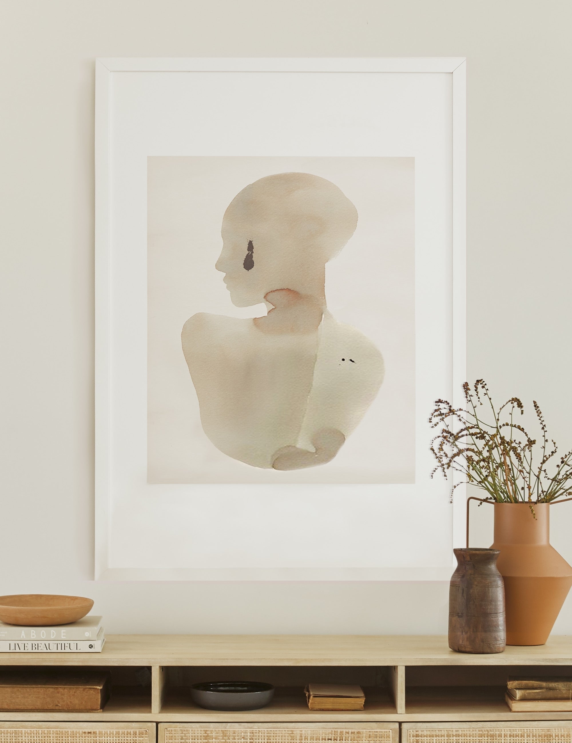 Lulu and Georgia - Sara Singh - Back Drop Wall Art by Stampa