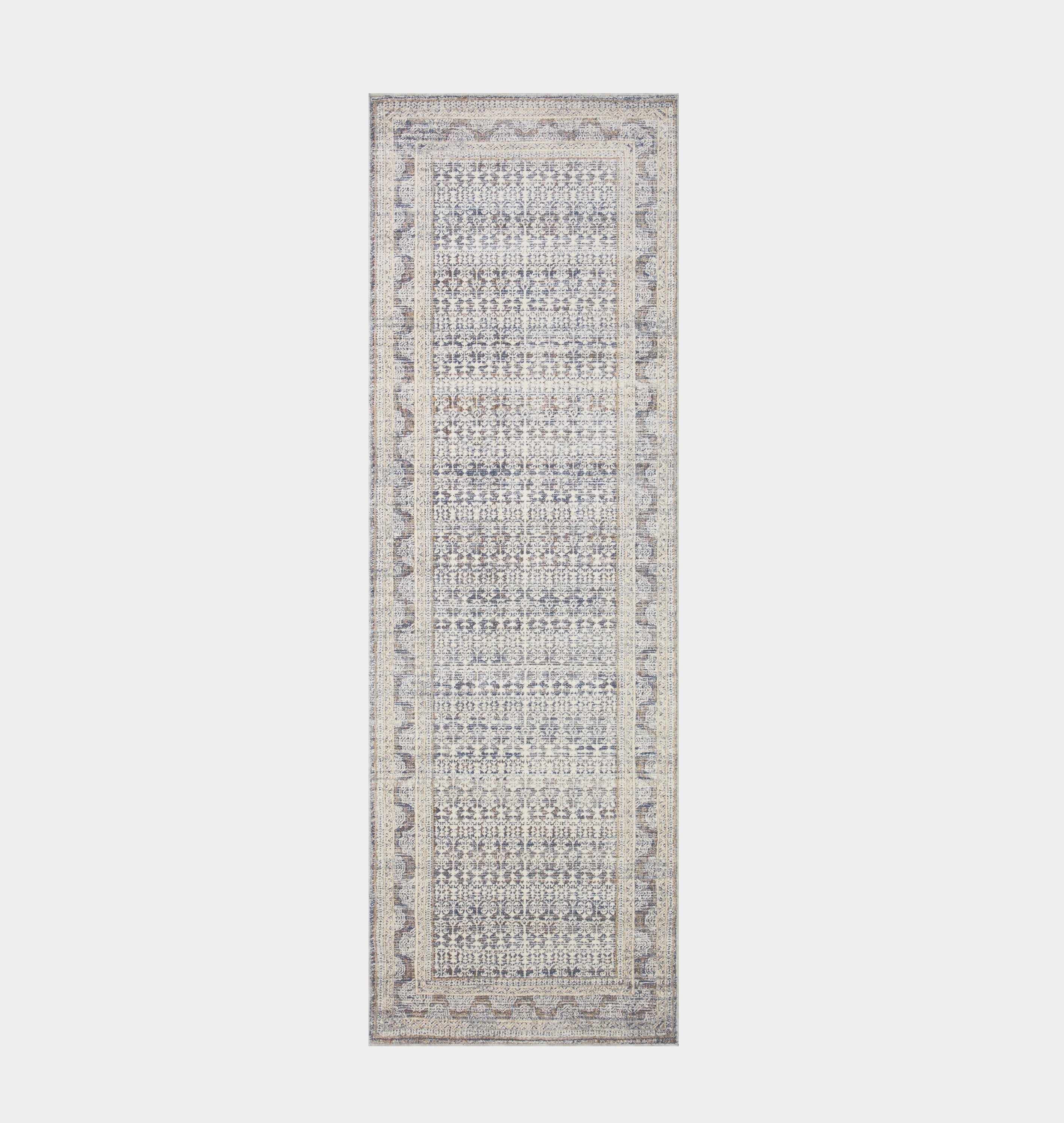 Amber Interiors - Zuma ZUM - 03 Ocean / Multi Area Rug