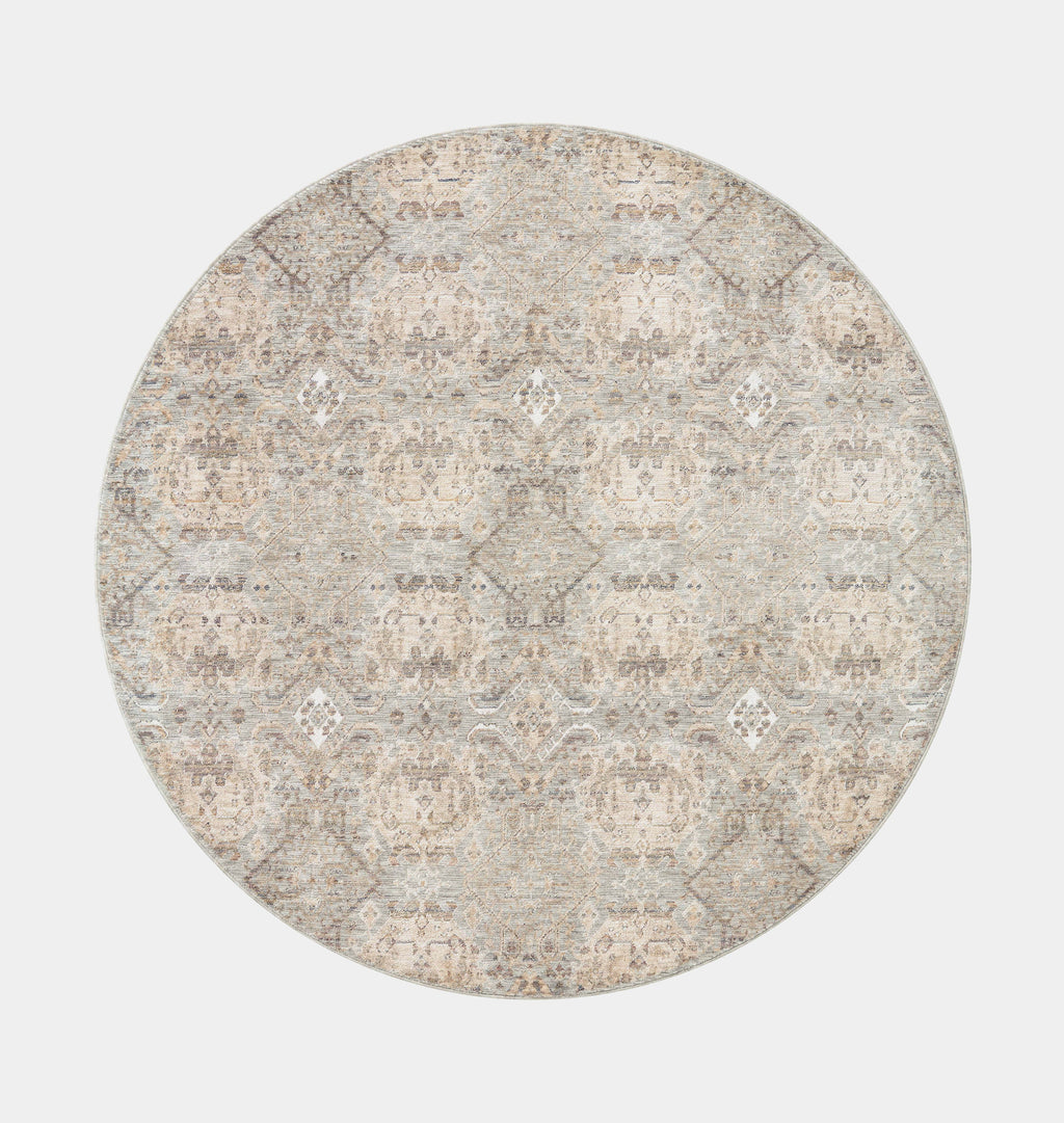 Amber Interiors - Zuma ZUM - 05 Silver / Multi Area Rug