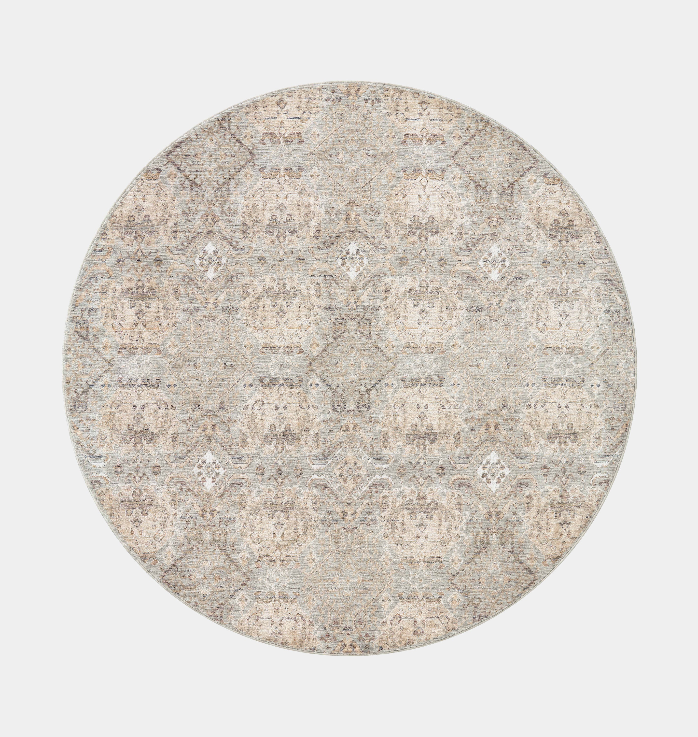Amber Interiors - Zuma ZUM - 05 Silver / Multi Area Rug