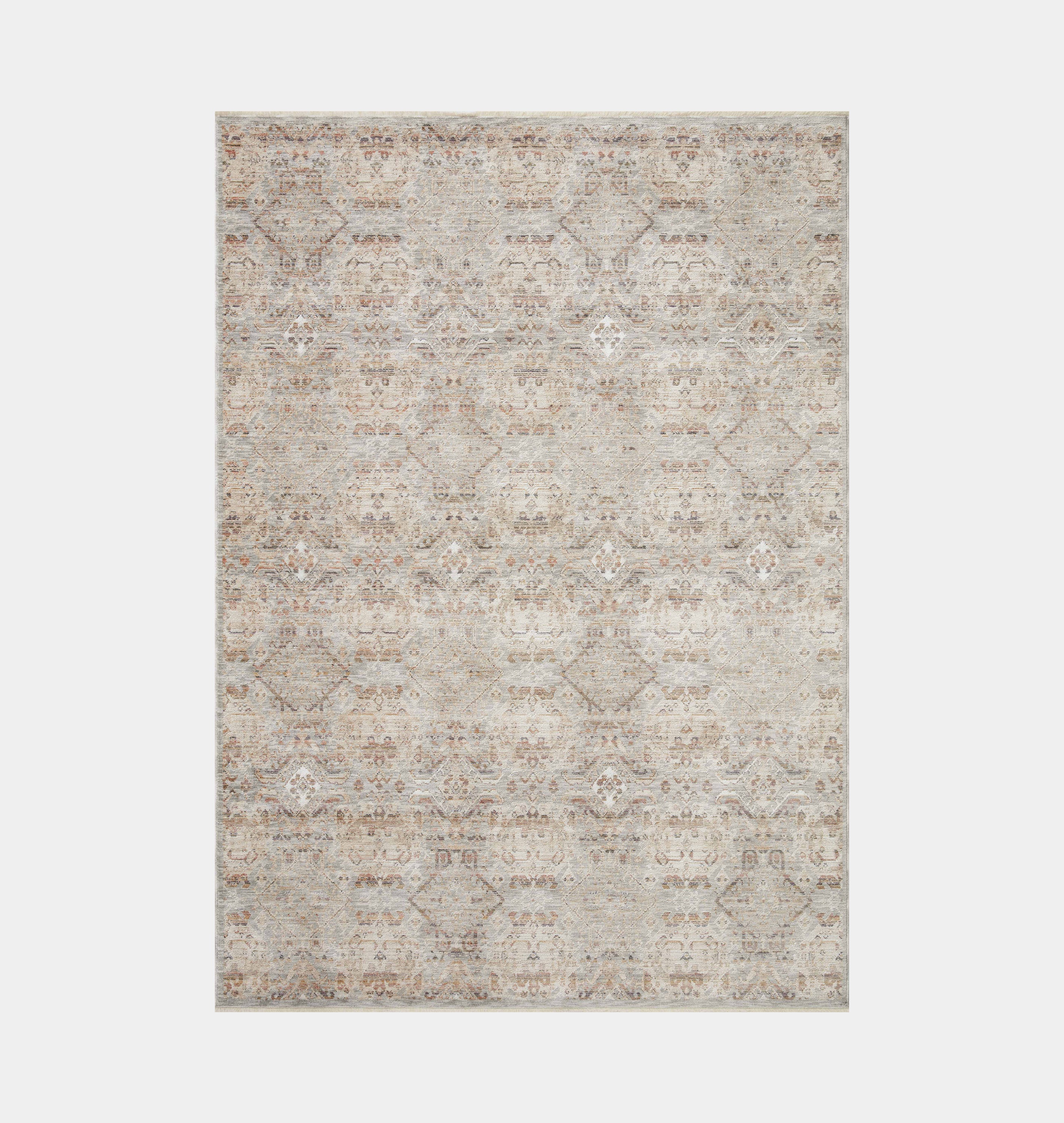 Amber Interiors - Zuma ZUM - 05 Silver / Multi Area Rug