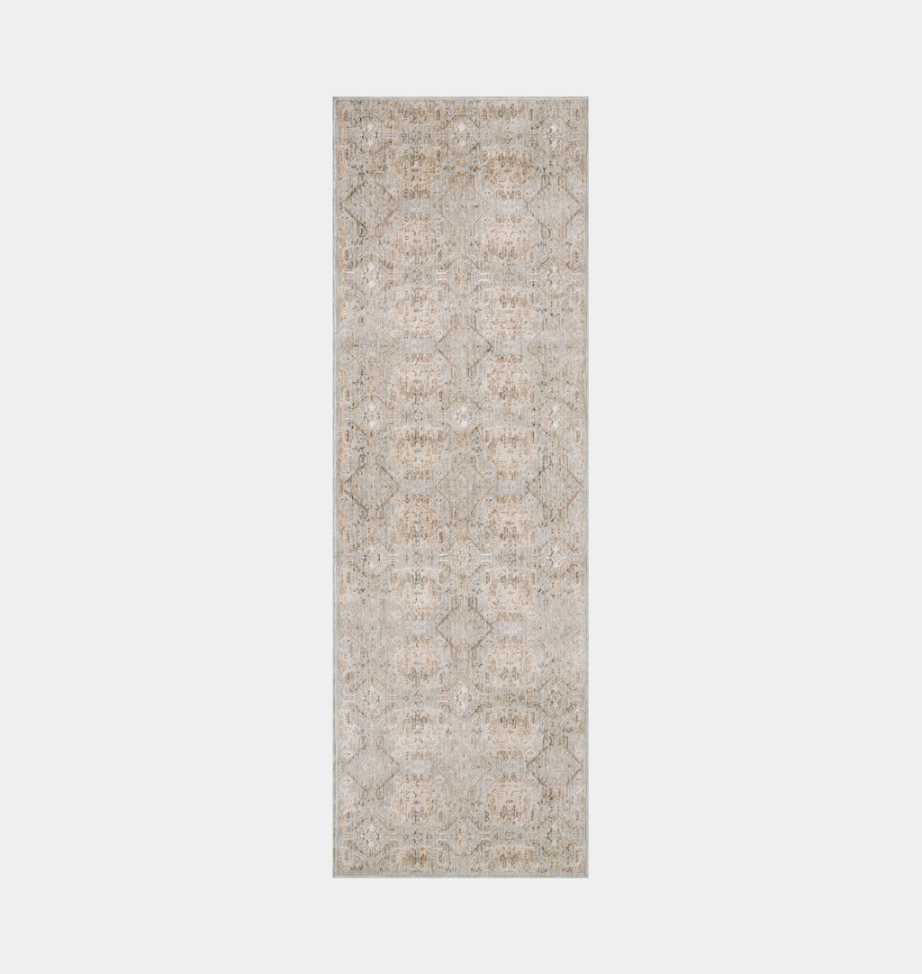 Amber Interiors - Zuma ZUM - 05 Silver / Multi Area Rug