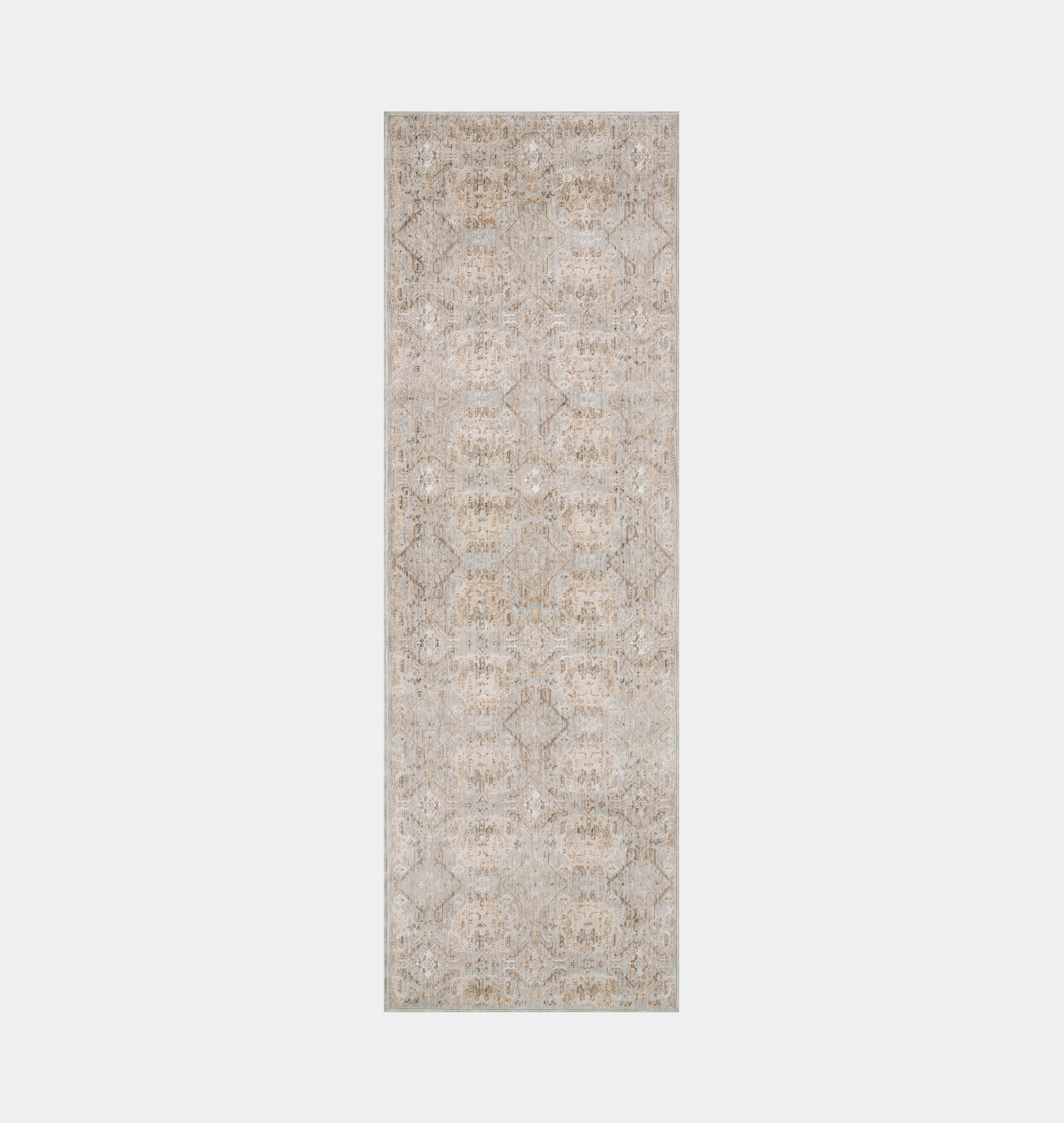 Amber Interiors - Zuma ZUM - 05 Silver / Multi Area Rug