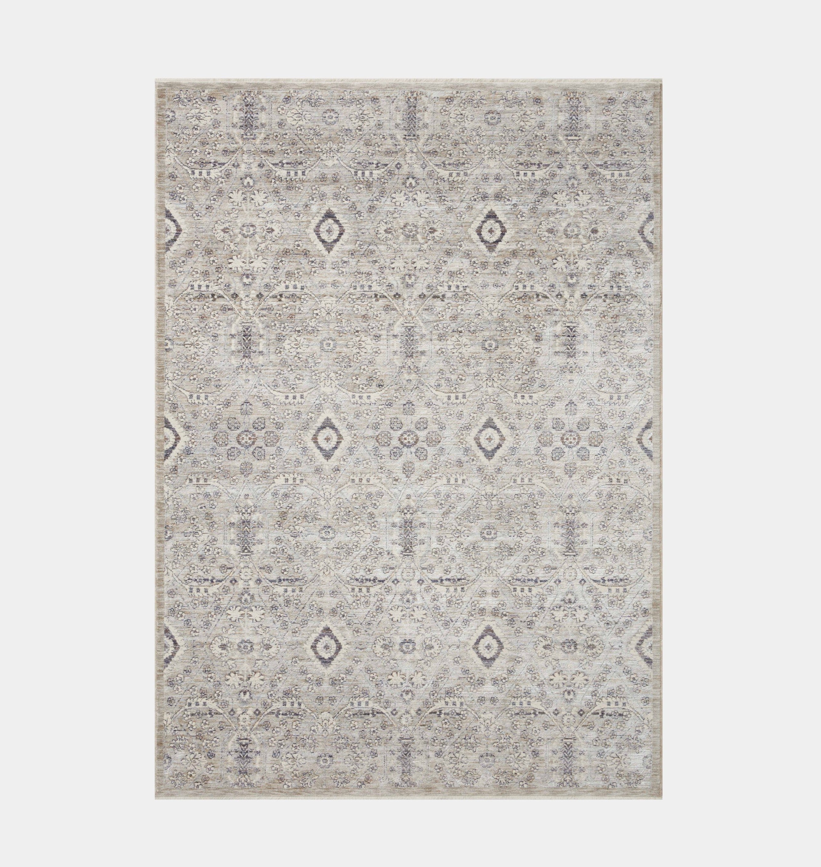 Amber Interiors - Zuma ZUM - 07 Silver / Sky Area Rug